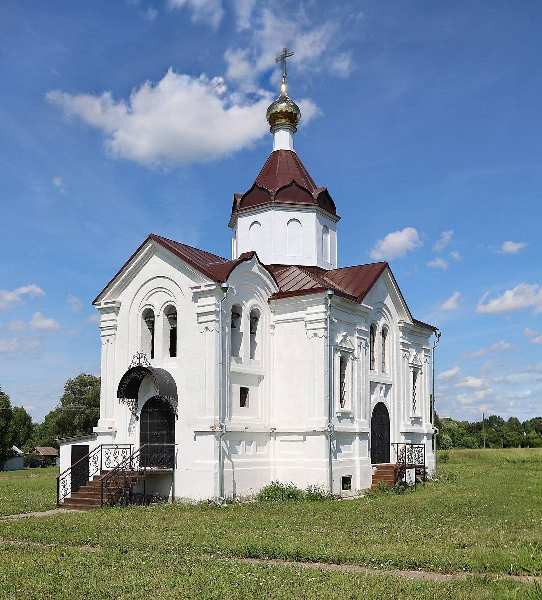 фасады. Церковь Николая Чудотворца, Знаменка (Большеболдинский район, Нижегородская область)