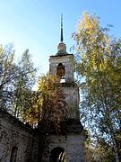 Церковь Николая Чудотворца, колокольня, вид с севера<br>, Палагино (б.Грудево), Судиславский район, Костромская область