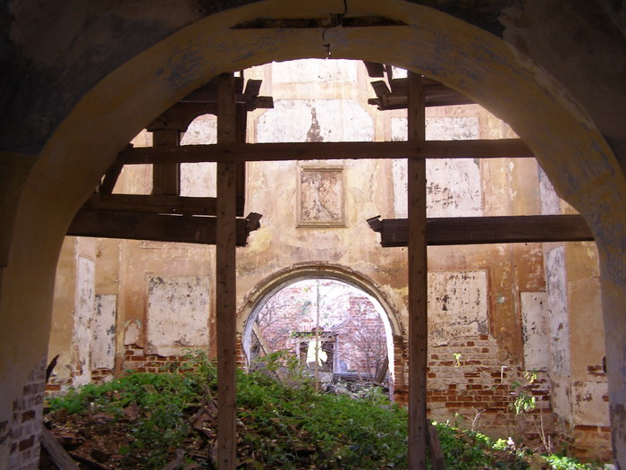 Церковь Космы и Дамиана, Козьмодемьян (Островский район, Костромская область). интерьер и убранство