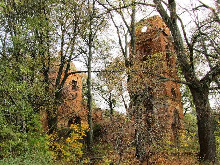 Грязново. Церковь Казанской иконы Божией Матери. фасады, вид с севера