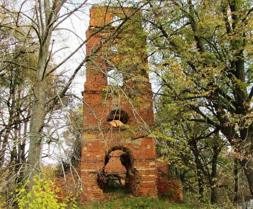 Грязново. Церковь Казанской иконы Божией Матери. фасады, вид с запада