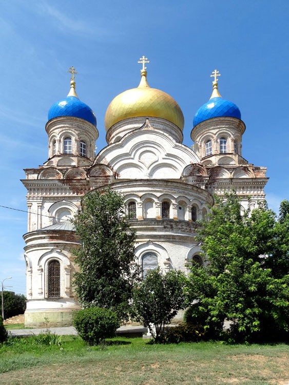 Церковь Рождества Пресвятой Богородицы, Никольское (Енотаевский район, Астраханская область). фасады