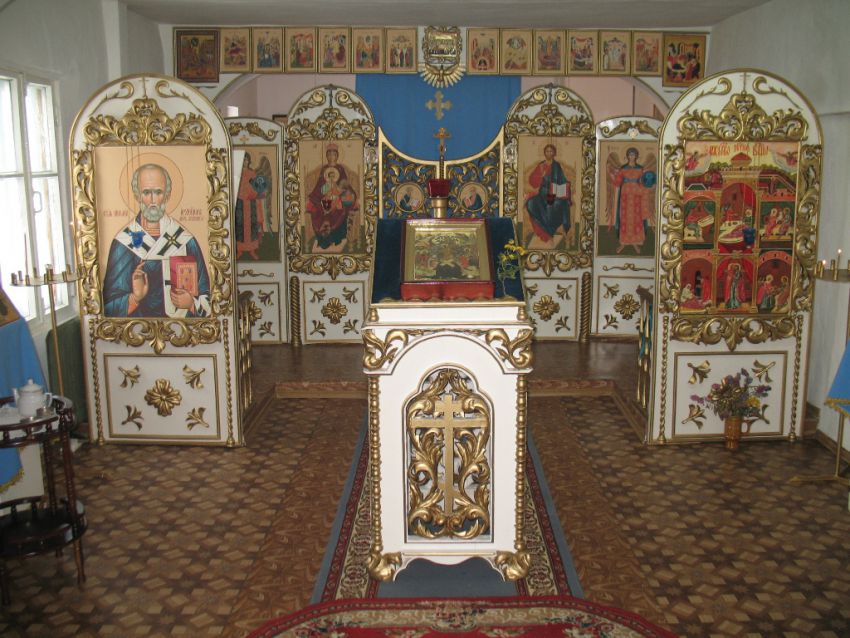 Церковь Рождества Пресвятой Богородицы, Асубулак (Восточно-Казахстанская область, Казахстан). интерьер и убранство, Внутреннее убранство храма