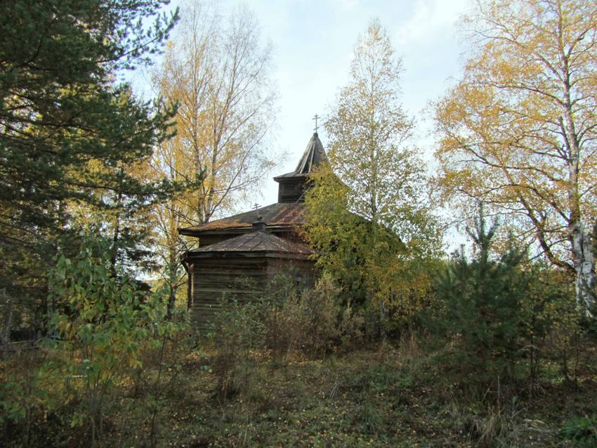 Жаровиха (Жеровиха). Церковь Рождества Пресвятой Богородицы. фасады, вид с северо-востока