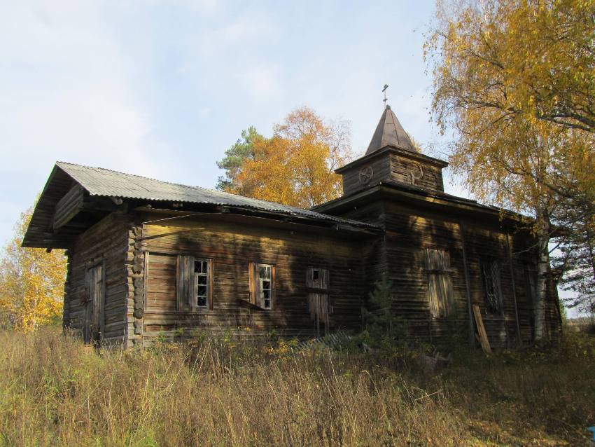 Жаровиха (Жеровиха). Церковь Рождества Пресвятой Богородицы. фасады, южный фасад