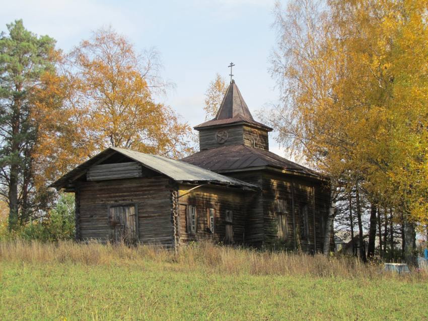 Жаровиха (Жеровиха). Церковь Рождества Пресвятой Богородицы. фасады, вид с юго-запада