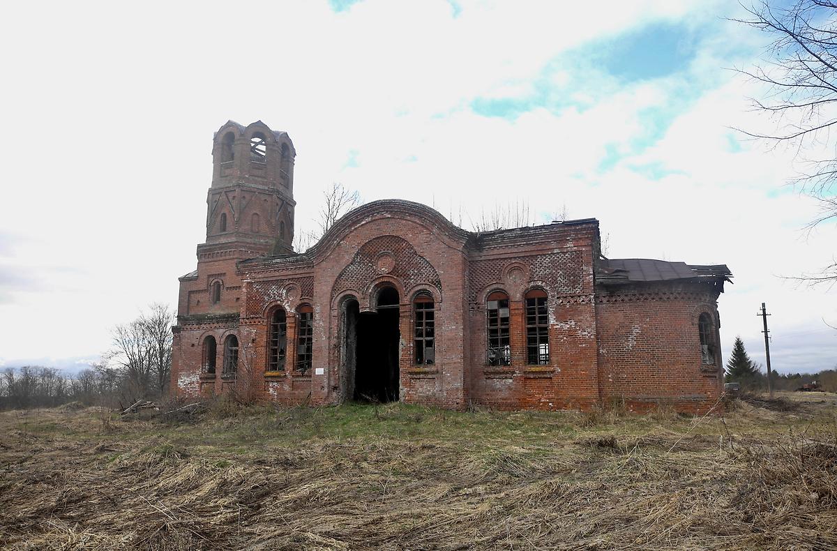фасады. Церковь Рождества Пресвятой Богородицы, Попово (Мантуровский район, Костромская область)