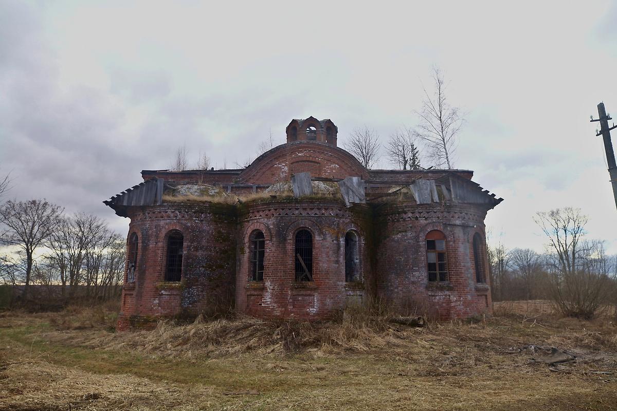 фасады. Церковь Рождества Пресвятой Богородицы, Попово (Мантуровский район, Костромская область)