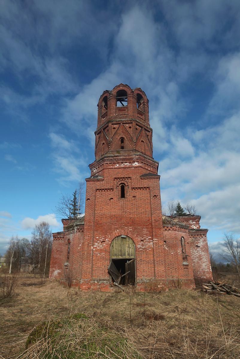 фасады. Церковь Рождества Пресвятой Богородицы, Попово (Мантуровский район, Костромская область)