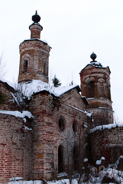 Городецкий Архангельский погост (Городок Вотложемский). Церковь Михаила Архангела на Вотложемском Городке. архитектурные детали