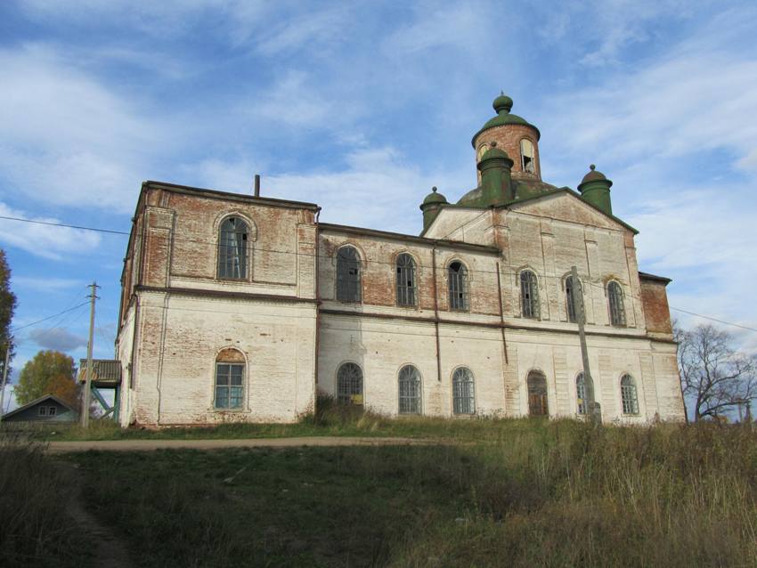 Церковь Георгия Победоносца, Косково (Кичменгско-Городецкий район, Вологодская область). фасады