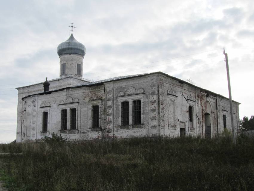 Щепелино. Церковь Георгия Победоносца. фасады, вид с северо-запада