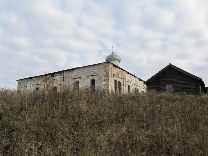 Церковь Георгия Победоносца, Щепелино (Кичменгско-Городецкий район, Вологодская область). фасады, вид с юго-запада