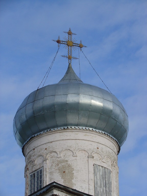 Церковь Георгия Победоносца, Щепелино (Кичменгско-Городецкий район, Вологодская область). архитектурные детали, 2005