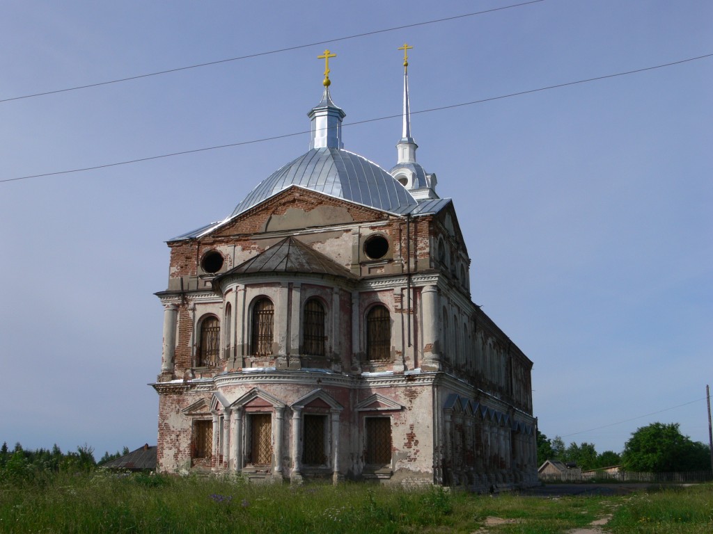 Церковь Воскресения Словущего, Угоры (Мантуровский район, Костромская область). фасады