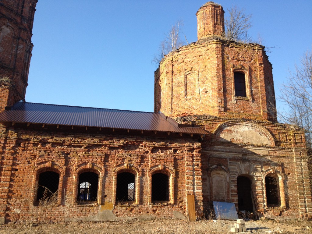 Церковь Рождества Христова, Рождествено (Перемышльский район, Калужская область). фасады