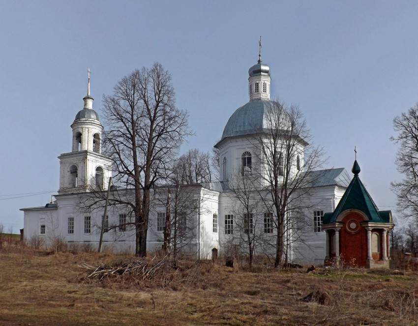 Архангельское. Церковь Вознесения Господня. фасады