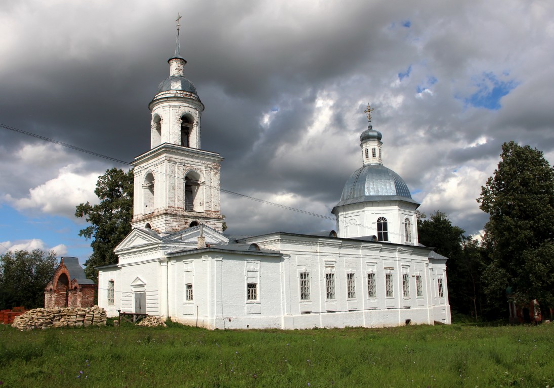 Архангельское. Церковь Вознесения Господня. фасады