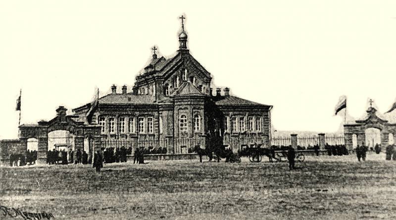 Абалацко-Знаменский Петропавловский женский монастырь, Семей (Семипалатинск) (Абайская область, Казахстан). архивная фотография, фото с сайта http://tvspas.ru/publ/4/poslednee_prichastie_igumenii_ekateriny/6-1-0-395