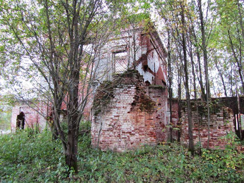 Церковь Боголюбской иконы Божией Матери, Самылово (Мантуровский район, Костромская область). интерьер и убранство, вид из южного придела