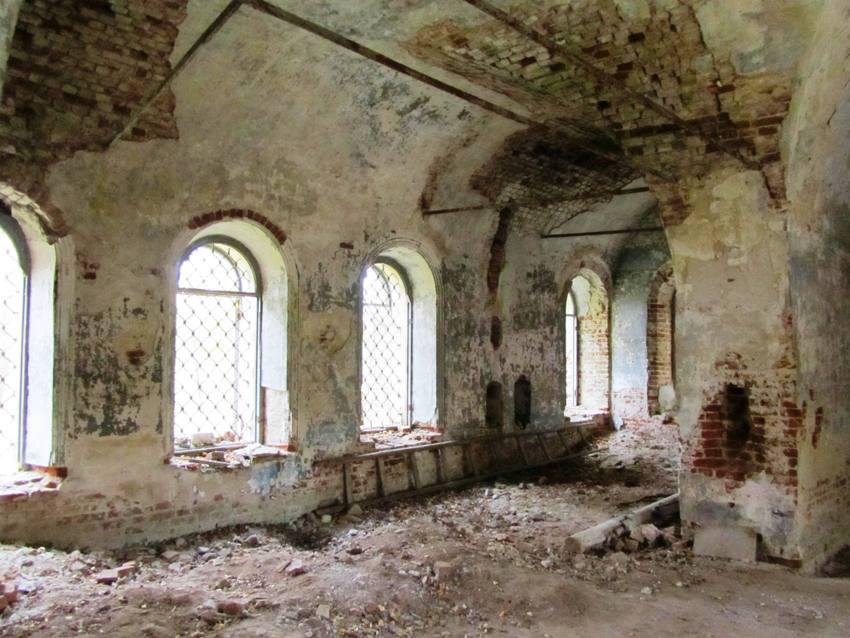 Церковь Георгия Победоносца, Георгиевск (Мантуровский район, Костромская область). интерьер и убранство, северный придел