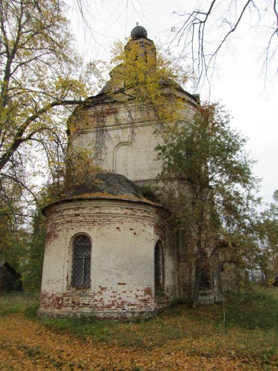 Церковь Георгия Победоносца, Георгиевск (Мантуровский район, Костромская область). фасады, восточный фасад