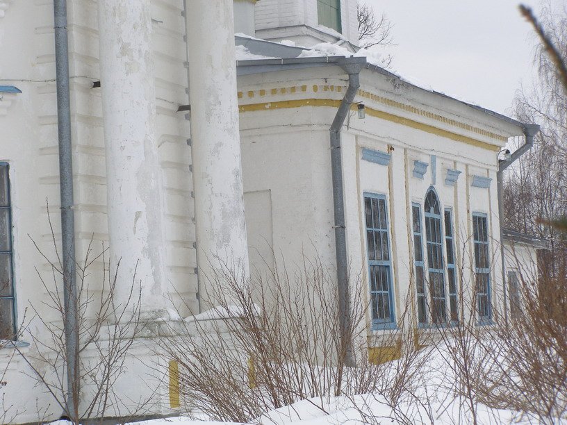 Церковь Воскресения Христова, Воскресенское (Островский район, Костромская область). фасады