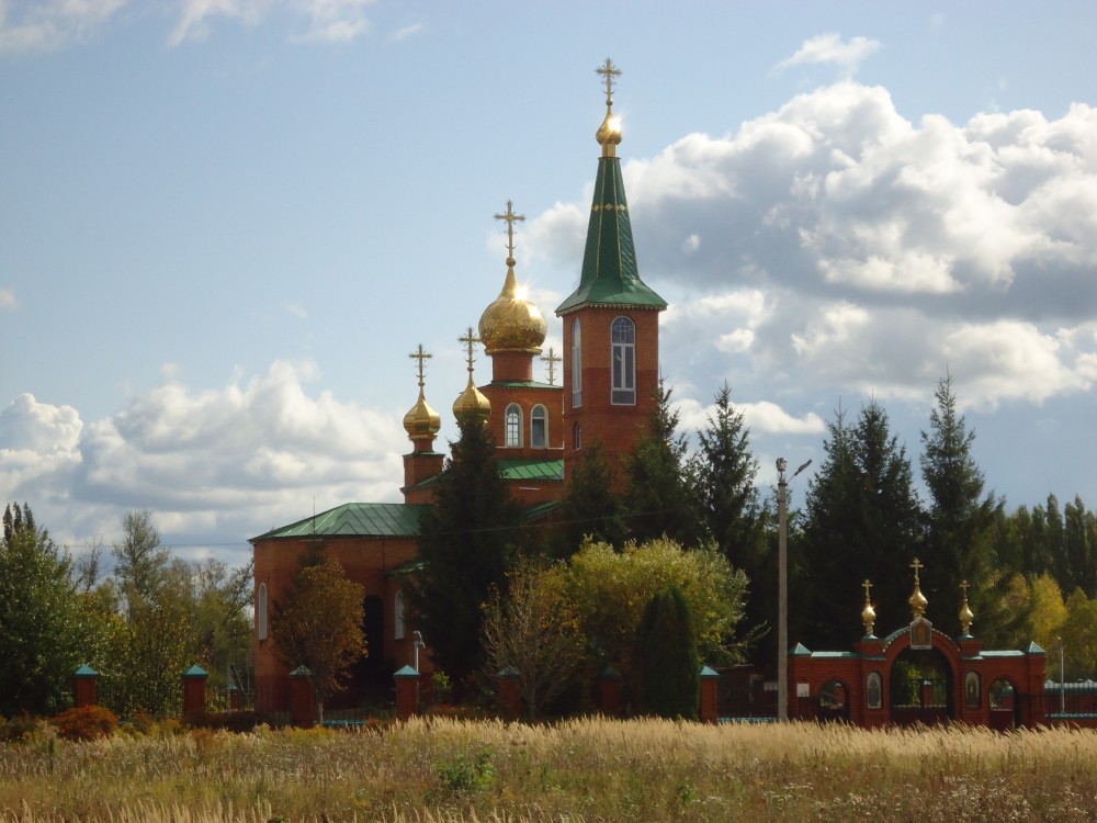 Церковь Сергия Радонежского, Первомайский (Первомайский район, Тамбовская область). фасады