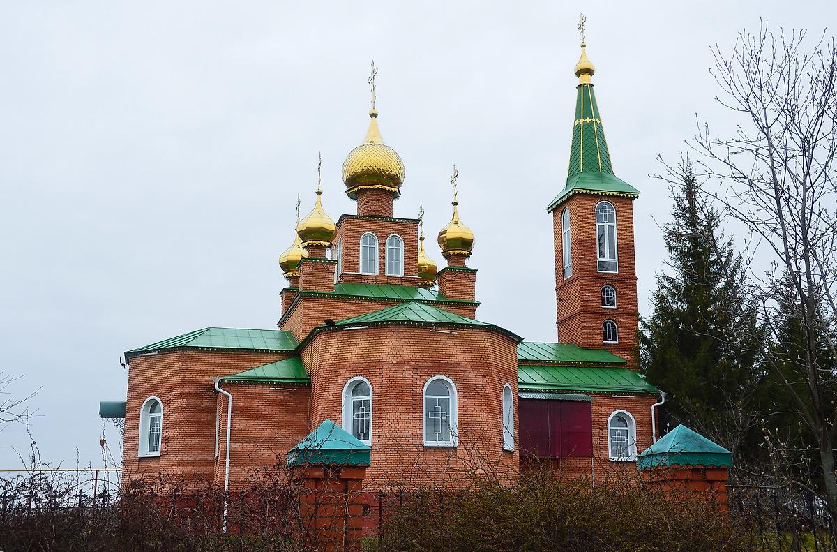 фасады. Церковь Сергия Радонежского, Первомайский (Первомайский район, Тамбовская область)