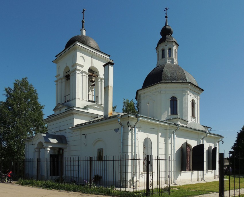 Церковь Николая Чудотворца, Фёдоровское (Ступинский городской округ, Московская область). фасады