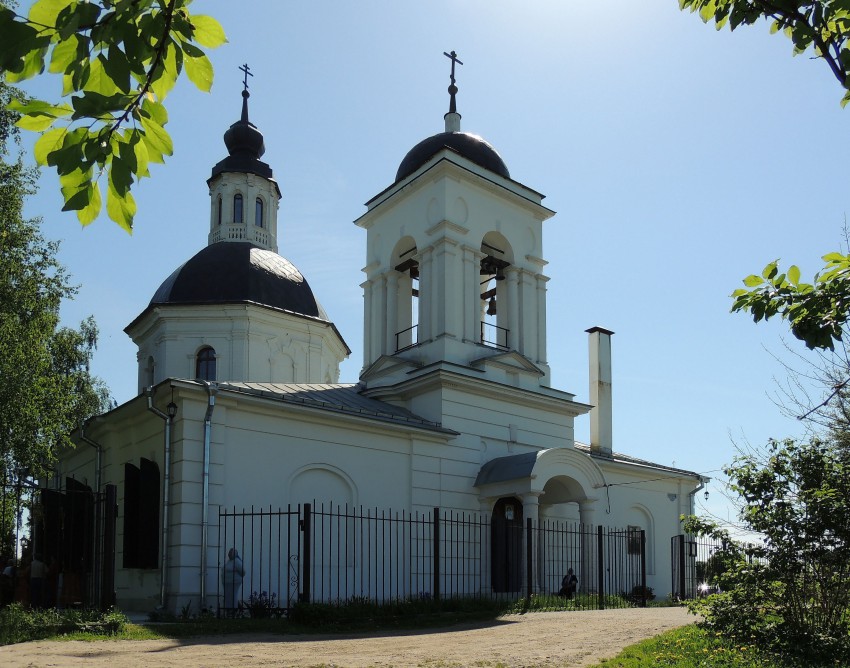 Фёдоровское. Церковь Николая Чудотворца. фасады