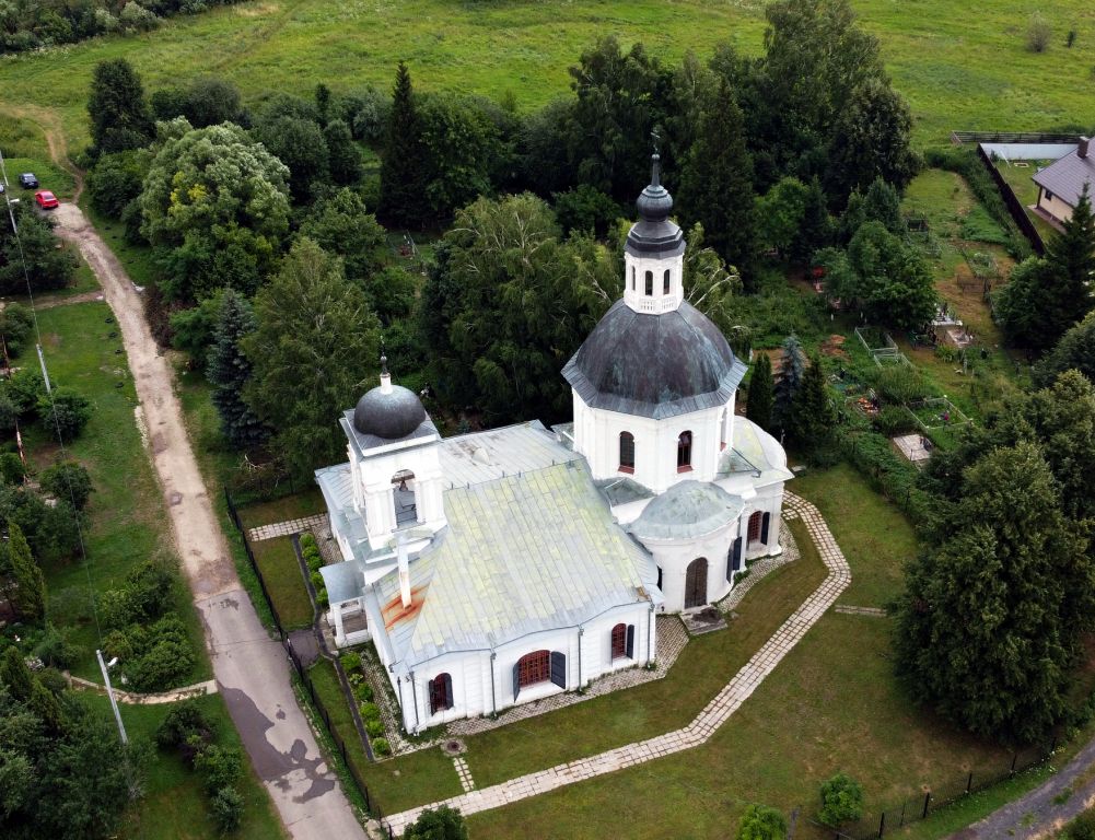 Церковь Николая Чудотворца, Фёдоровское (Ступинский городской округ, Московская область). фасады