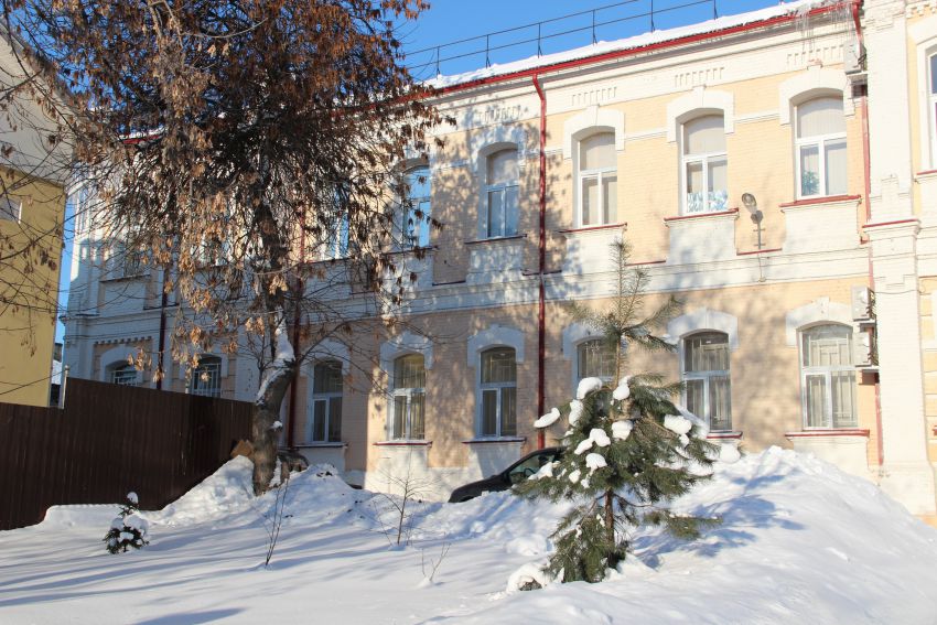 Домовая церковь Сретения Господня при бывшем мужском духовном училище, Владимир (Владимир, город, Владимирская область). архитектурные детали