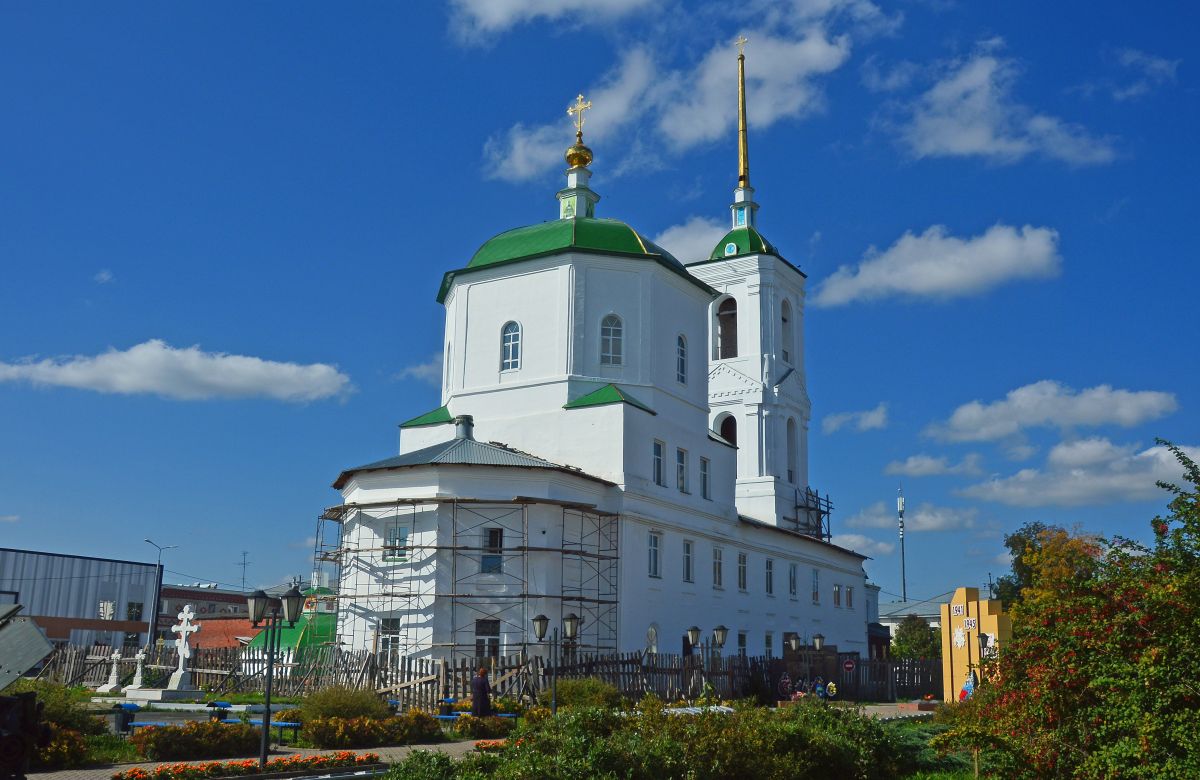 Собор Троицы Живоначальной, Красноуфимск (Красноуфимск (ГО Красноуфимск), Свердловская область). фасады
