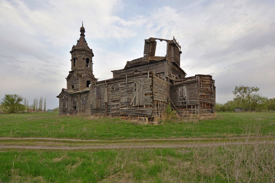 Церковь Николая Чудотворца, Тюковка (Борисоглебск, город, Воронежская область). фасады, Вид с юго-востока