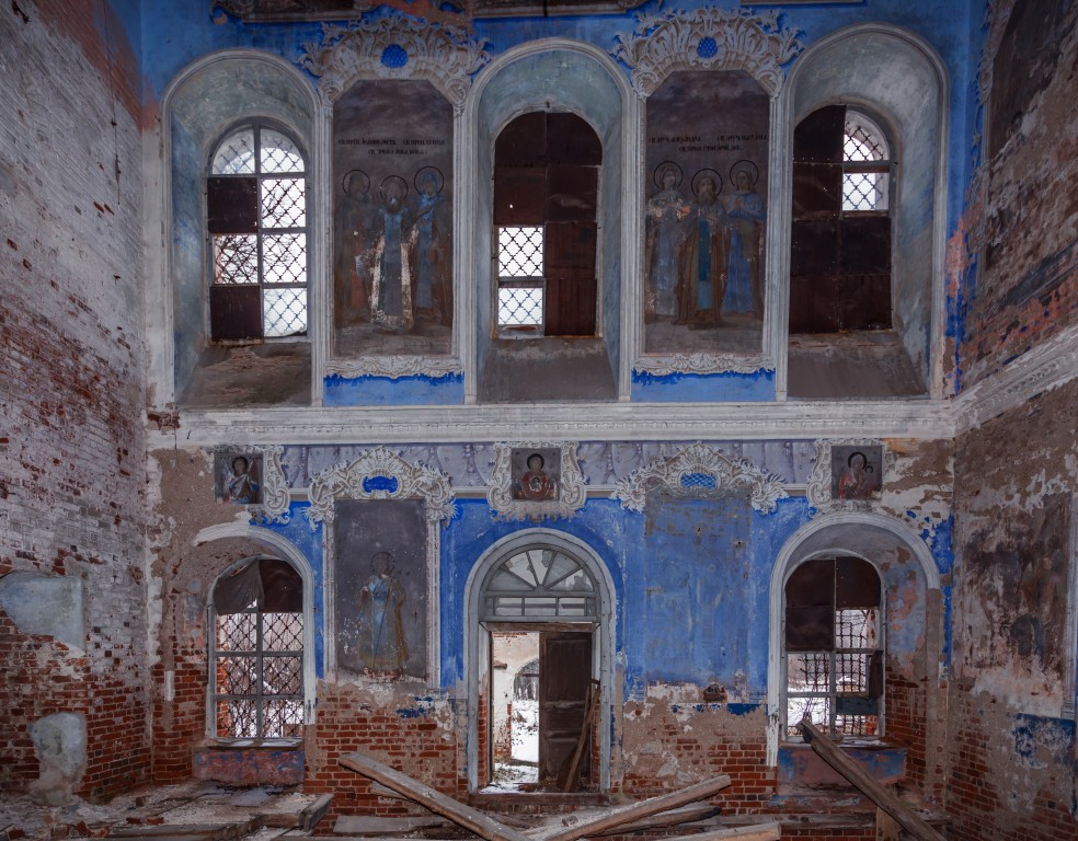 Церковь Троицы Живоначальной, Губачёво (Угличский район, Ярославская область). интерьер и убранство