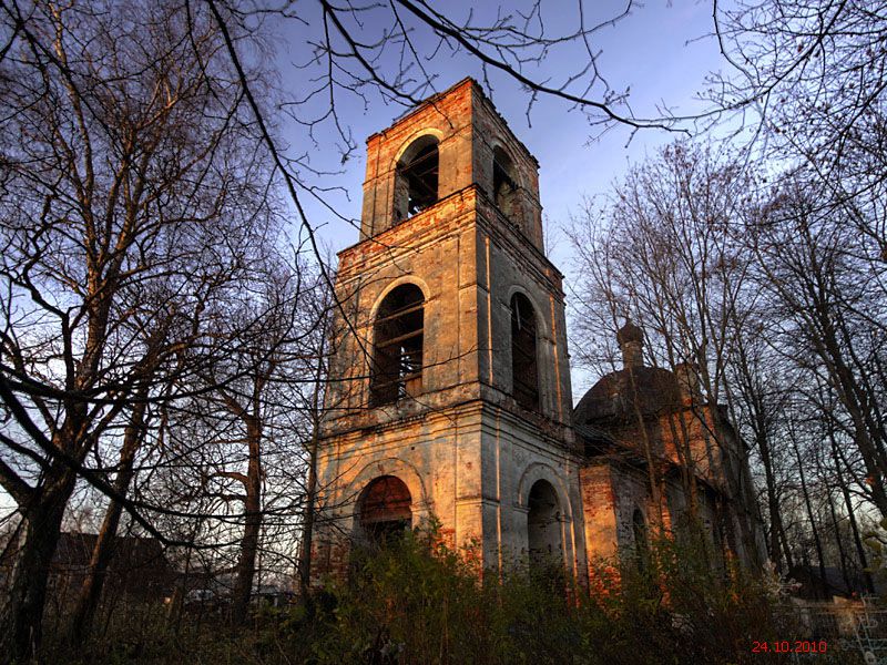 Церковь Смоленской иконы Божией Матери, Хмельники (Борисоглебский район, Ярославская область). фасады