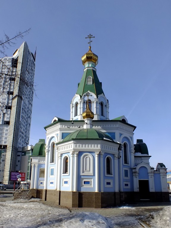 Церковь Державной иконы Божией Матери, Екатеринбург (Екатеринбург (МО город Екатеринбург), Свердловская область). фасады