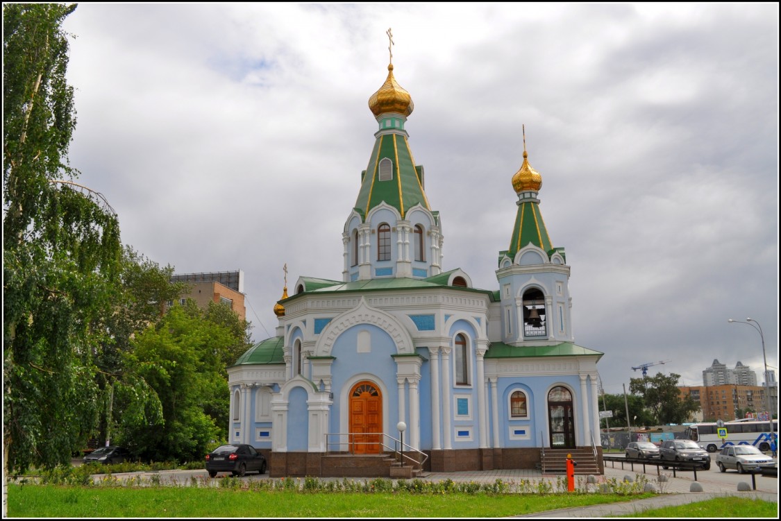 Екатеринбург. Церковь Державной иконы Божией Матери. фасады