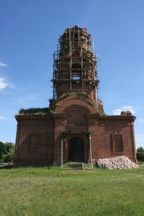 Корсики. Церковь Рождества Пресвятой Богородицы. фасады