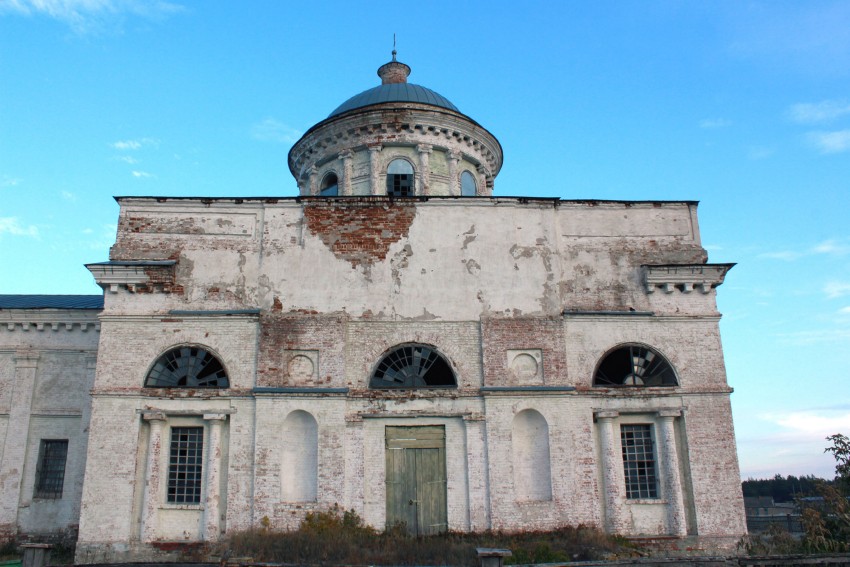 Еланская. Церковь Николая Чудотворца. фасады