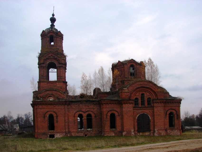 Корсики. Церковь Рождества Пресвятой Богородицы. фасады, Южный фасад