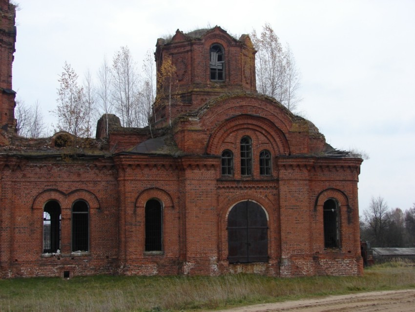 Церковь Рождества Пресвятой Богородицы, Корсики (Ершичский район, Смоленская область). архитектурные детали