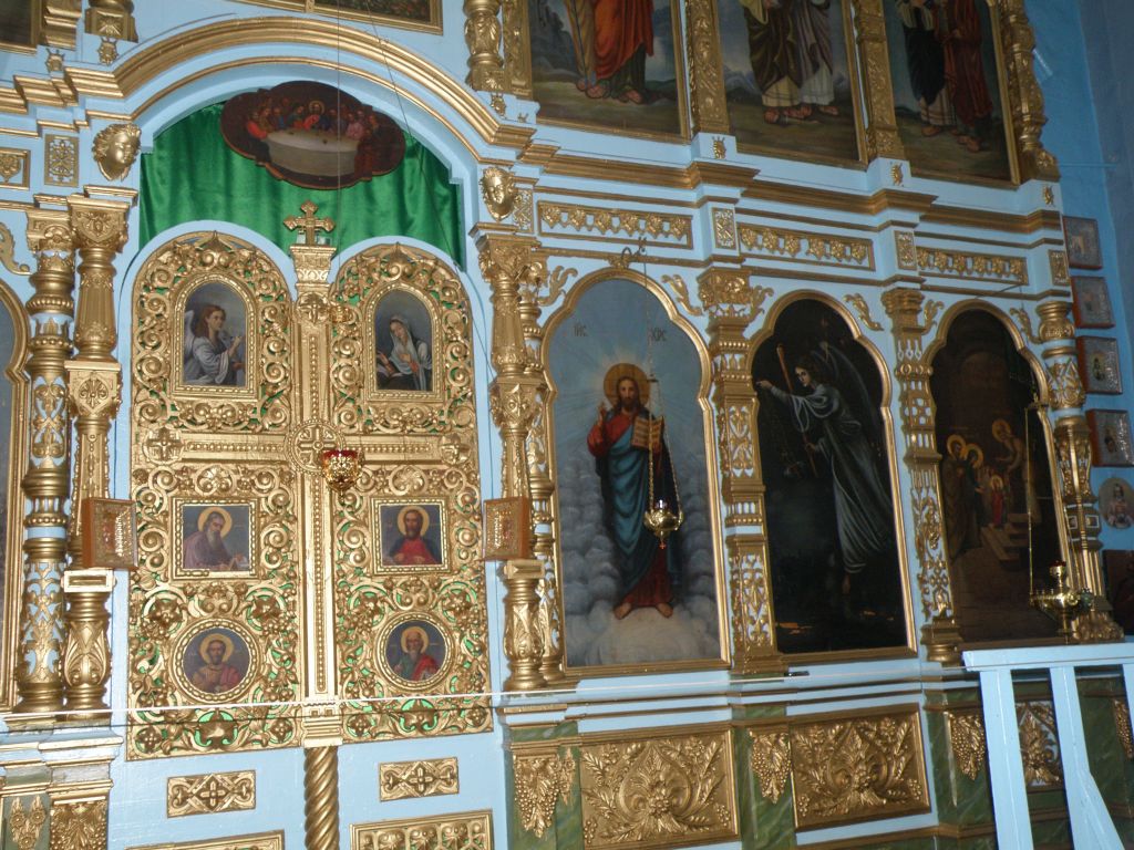 Церковь Введения во храм Пресвятой Богородицы, Русаново (Терновский район, Воронежская область). интерьер и убранство