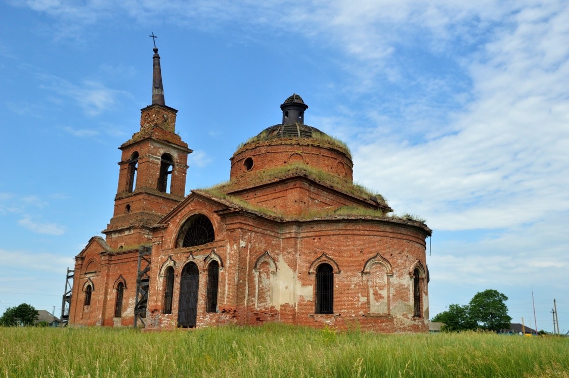 Церковь Казанской иконы Божией Матери, Старая Чигла (Аннинский район, Воронежская область). фасады