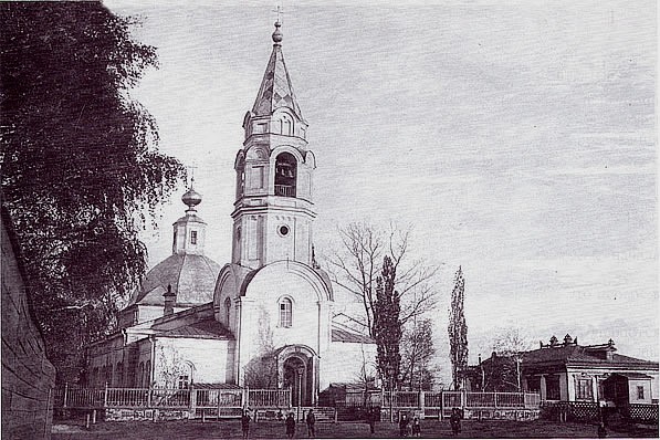 Церковь Бориса и Глеба, Борисоглебск (Борисоглебск, город, Воронежская область). архивная фотография, Фото с сайта http://www.vborisoglebske.com/photos/photo131.html
