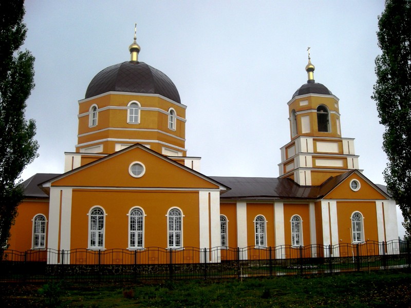 Афанасьевка. Церковь Василия Великого. фасады