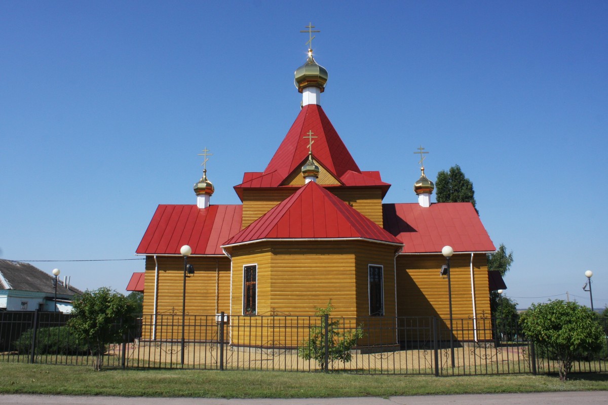 Церковь Георгия Победоносца, Репенка (Алексеевский район, Белгородская область). фасады