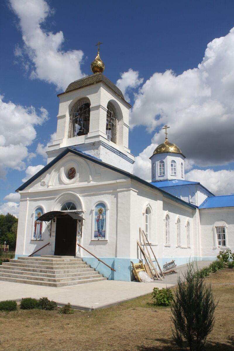 Церковь Рождества Пресвятой Богородицы, Никольское 1-е (Воробьёвский район, Воронежская область). фасады