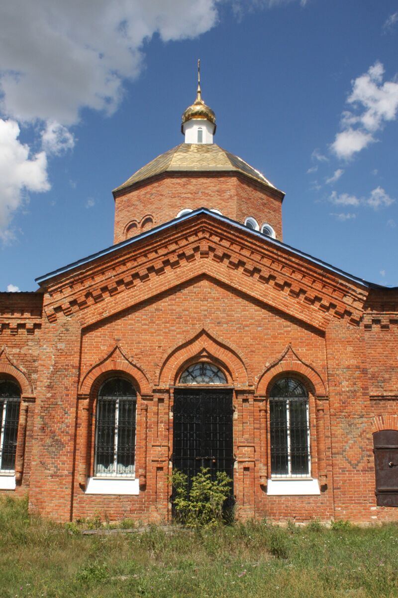 Церковь Покрова Пресвятой Богородицы (Сретения Господня), Никольское 2-е (Воробьёвский район, Воронежская область). фасады